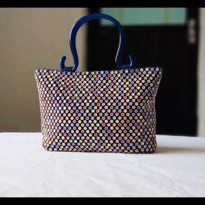 Pre owned vintage hobo multi color Beaded Bag